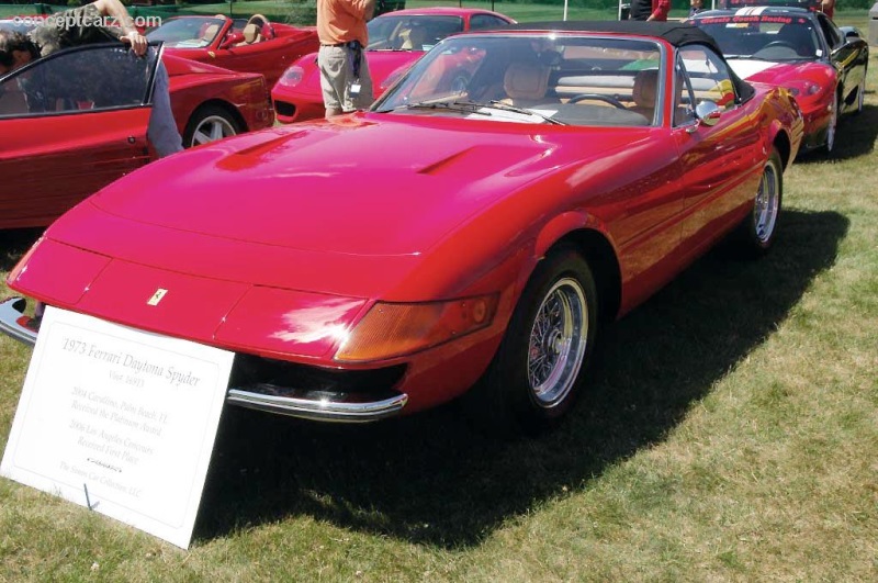 1973 Ferrari 365 GTS/4 Daytona vehicle information