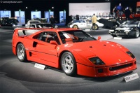 1990 Ferrari F40.  Chassis number ZFFGJ34B000087123
