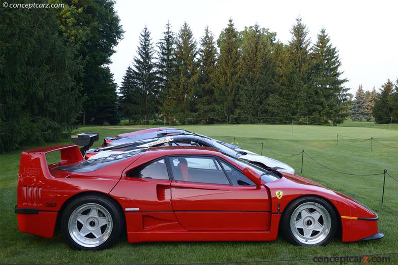 1991 Ferrari F40 vehicle information