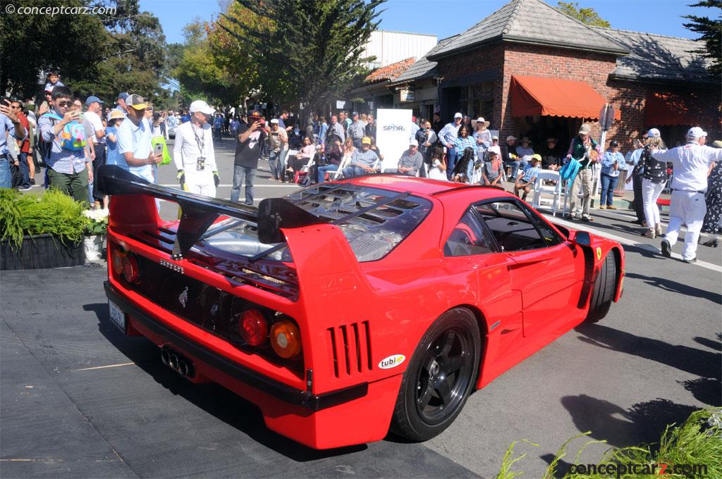 1992 Ferrari F40 background image