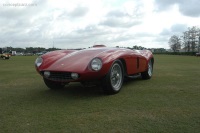 1955 Ferrari 750 Monza.  Chassis number 0502M