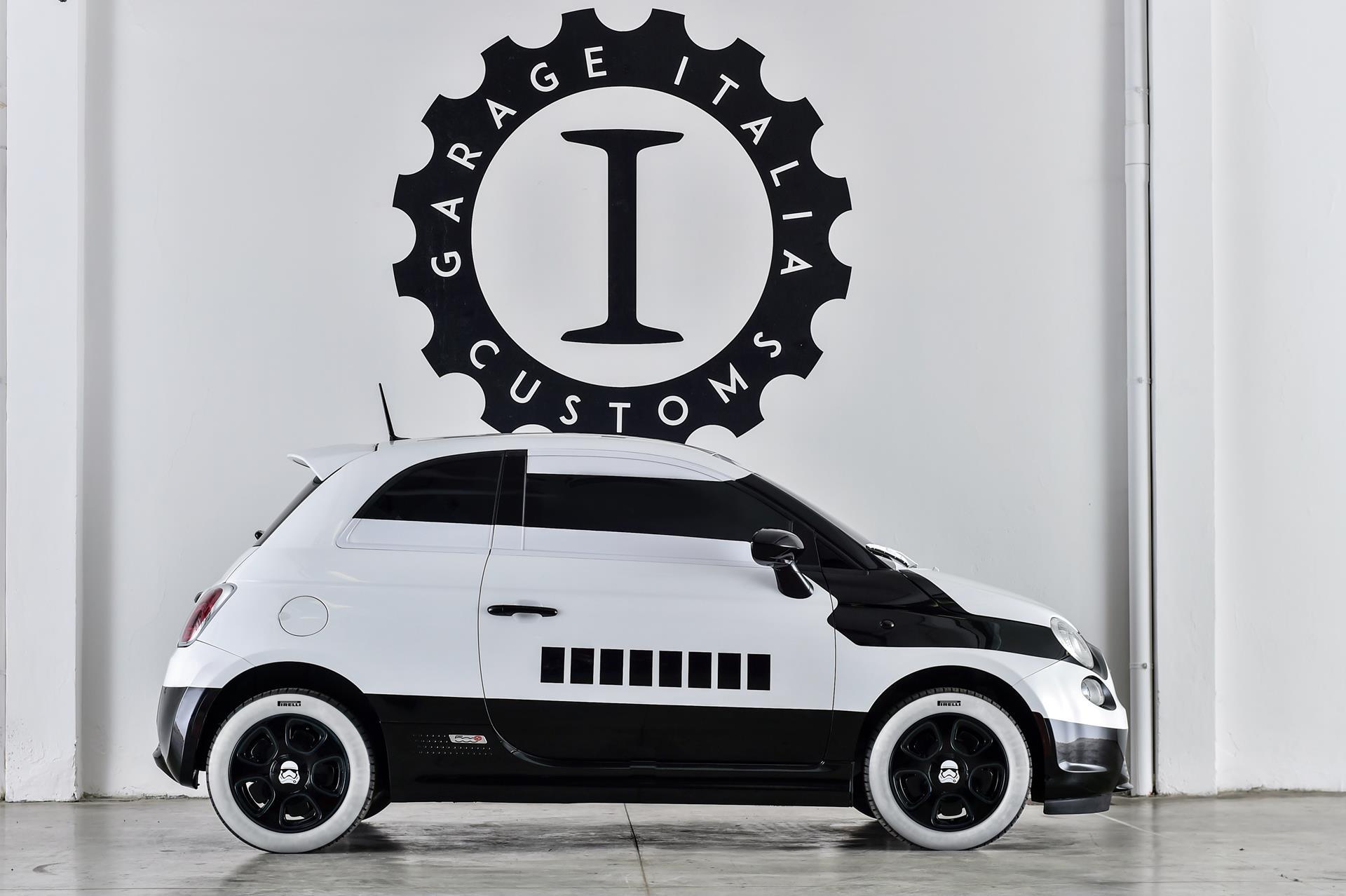 2016 Fiat 500e stormtrooper