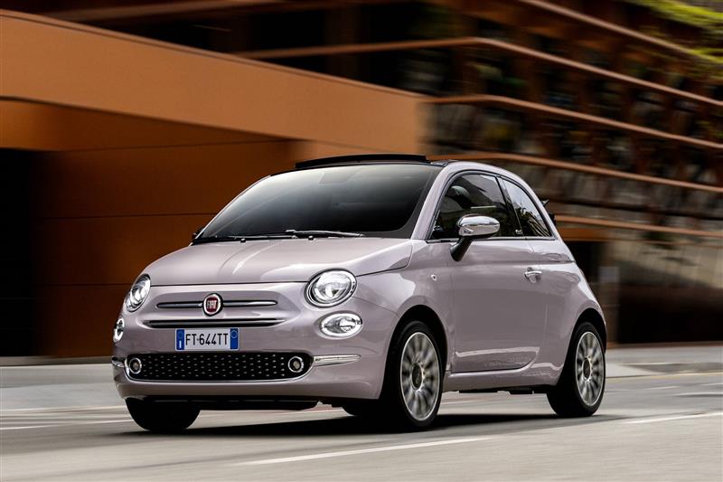 Fiat 500 Colour Chart 2018