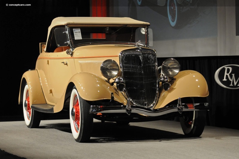 1934 Ford Model 40 DeLuxe vehicle information