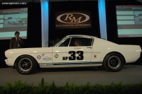 1965 Ford Shelby Mustang GT 350 R Competition.  Chassis number SFM5R102