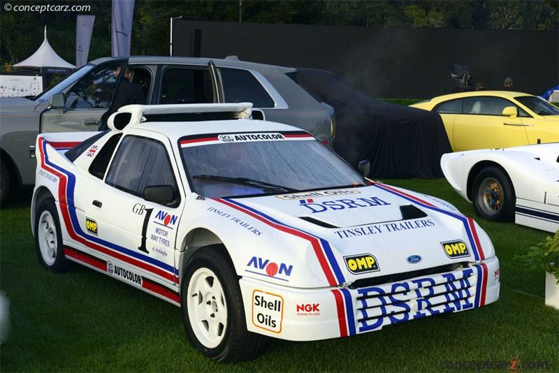 1986 Ford RS200 vehicle information