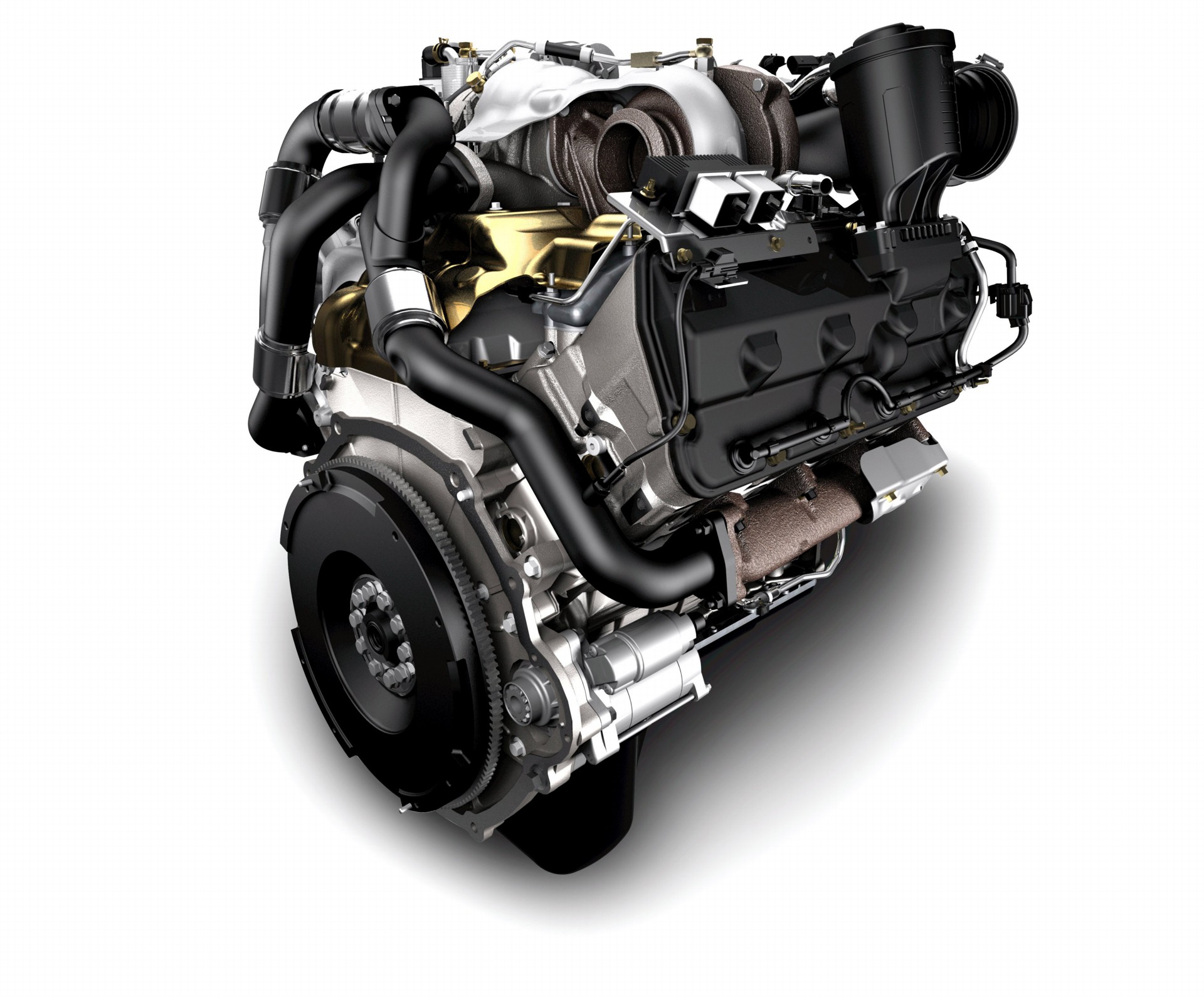 Дизельные моторы форд. 6.4 Powerstroke Diesel. Двигатель Ford f-450 6.4l. Powerstroke 6.4 двигатель. Ford 4.4 Turbo Diesel.