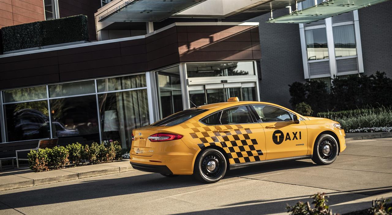 2019 Ford Fusion Hybrid Taxi