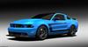 2012 Ford Mustang Grabber Blue Boss 302 Laguna Seca