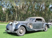 1937 Horch 853.  Chassis number 853392