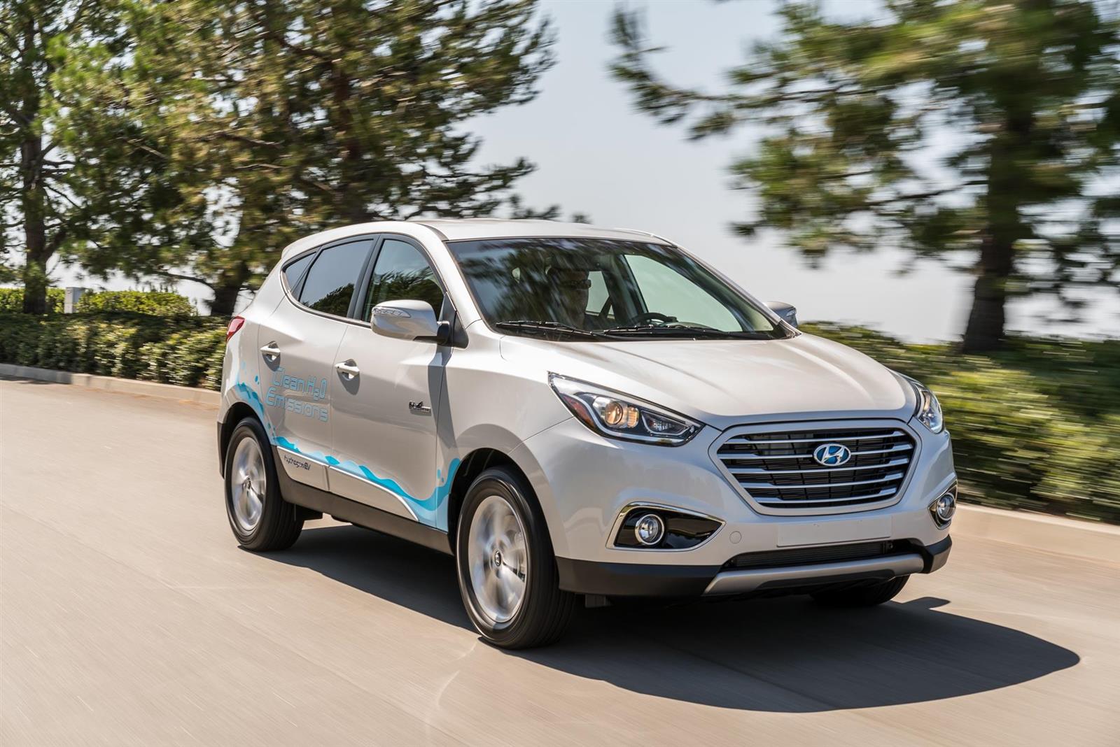 2016 Hyundai Tucson Fuel Cell