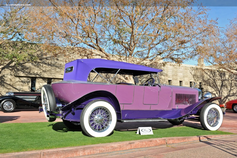 1927 Isotta Fraschini Tipo 8A vehicle information