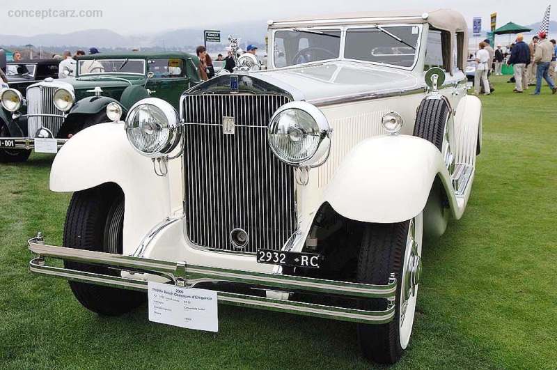 1930 Isotta Fraschini Tipo 8A vehicle information