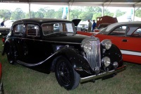 1938 Jaguar SS 100.  Chassis number 50038