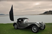 1938 Jaguar SS 100.  Chassis number 39016