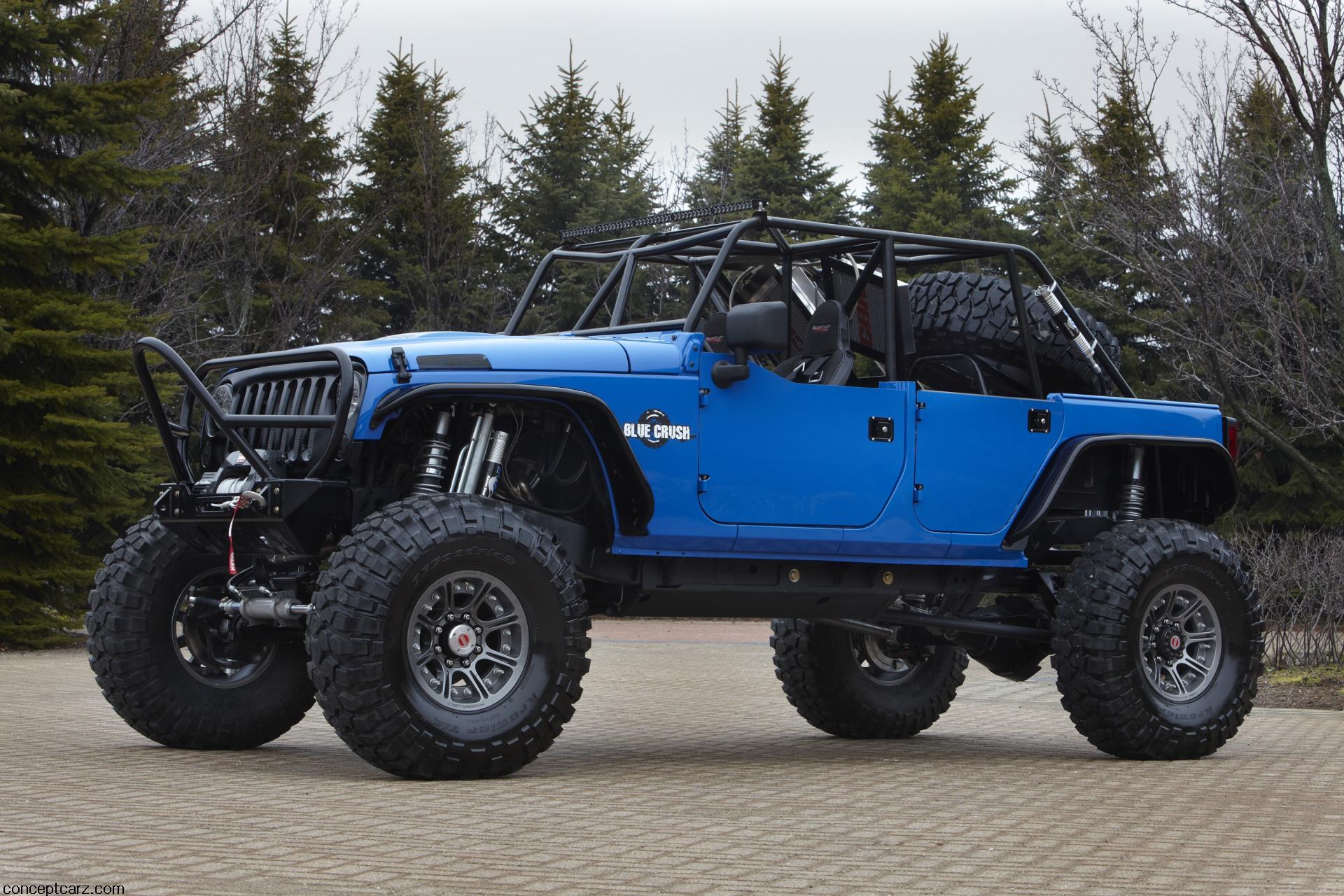 2011 Jeep Wrangler Blue Crush