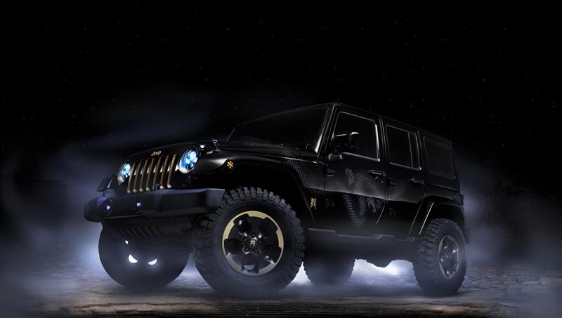 2012 Jeep Wrangler Dragon Design Concept