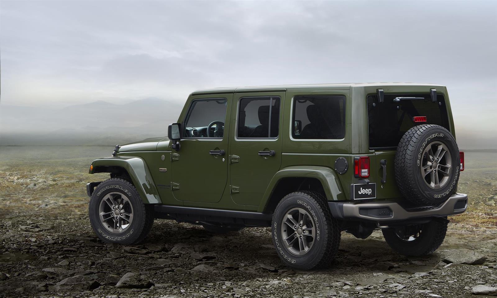 2016 Jeep Wrangler 75th Anniversary edition