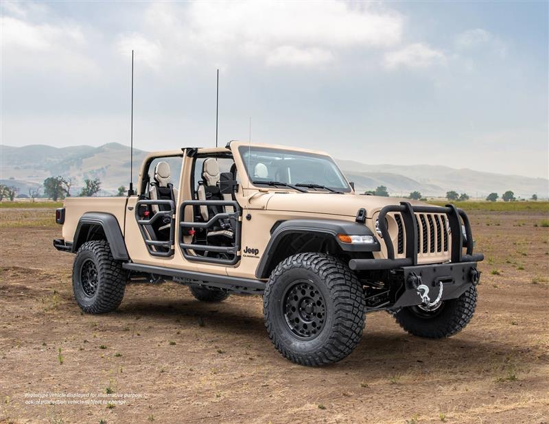 Jeep Gladiator XMT Concept Concept Information