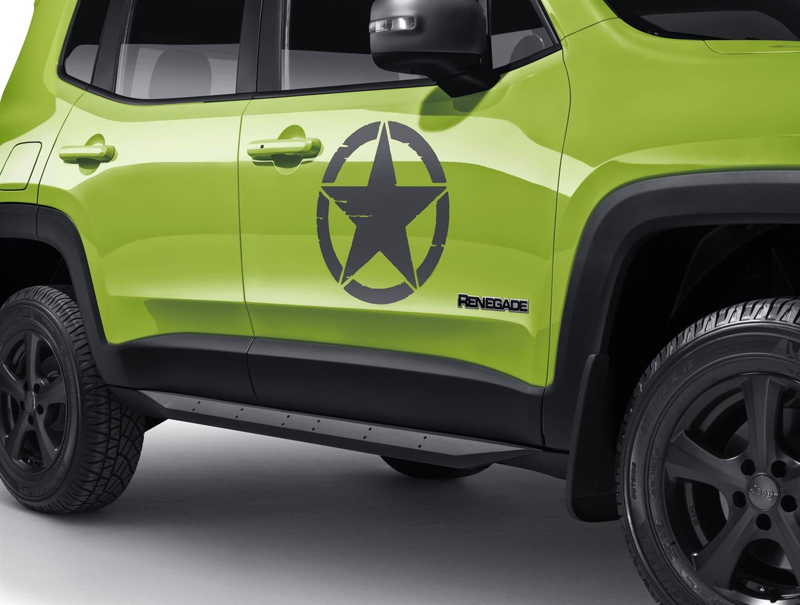 2018 Jeep Renegade Hyper Green Livery