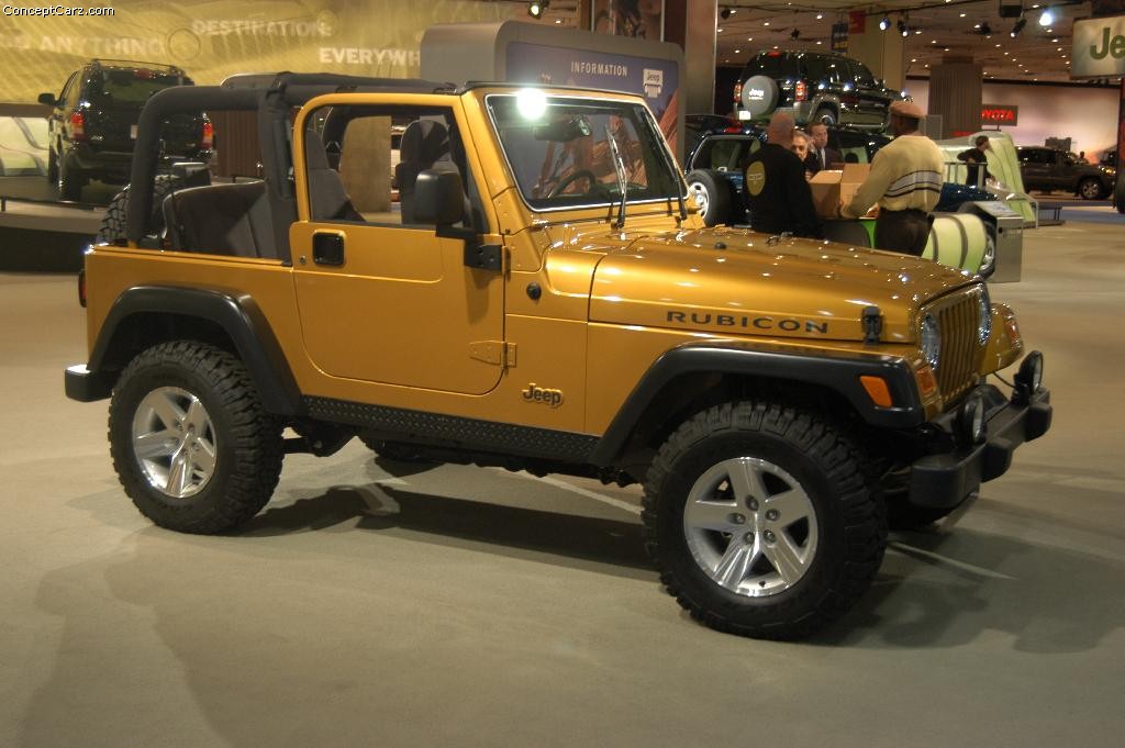 2003 Jeep Wrangler Rubicon technical and mechanical specifications
