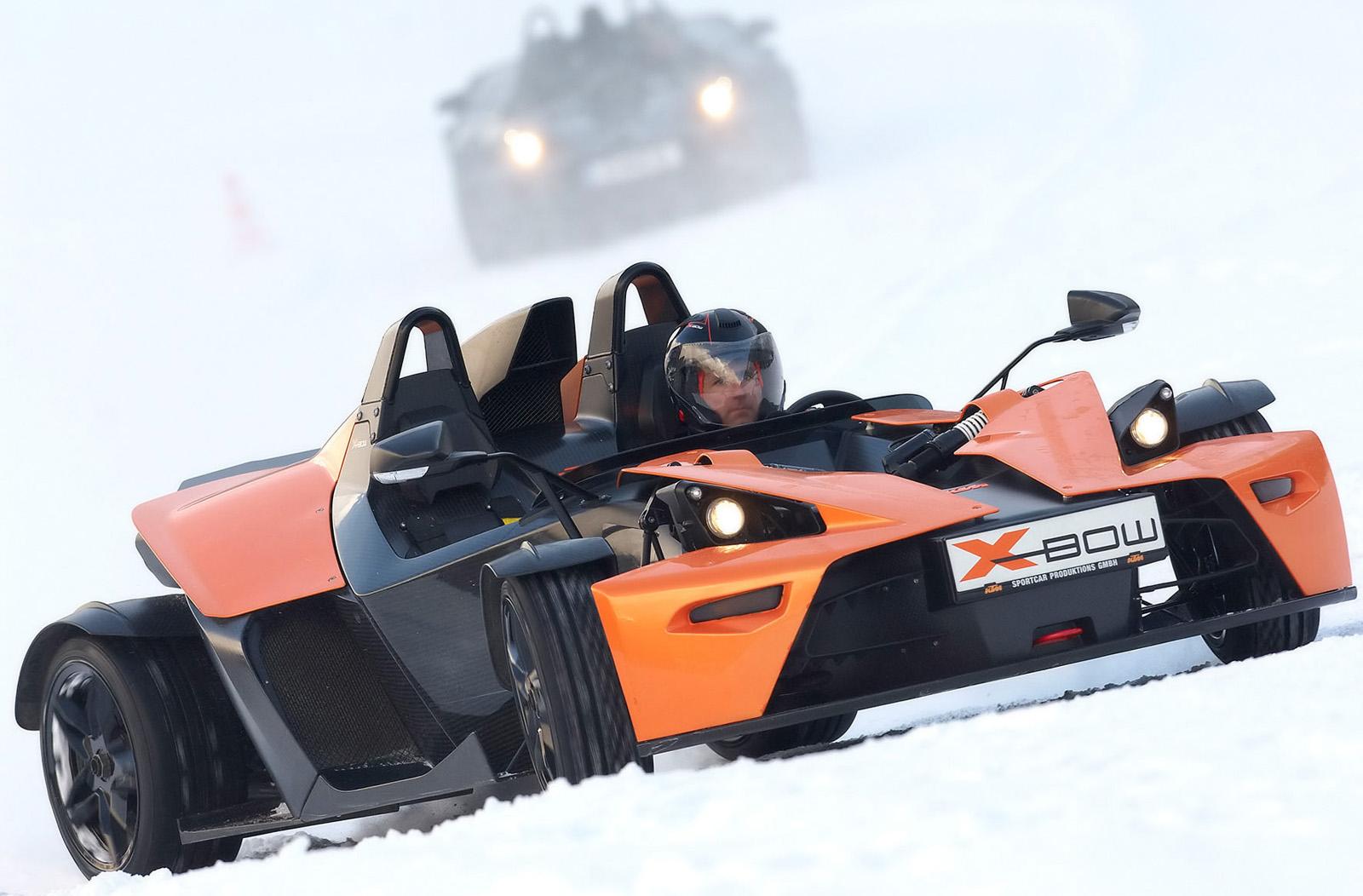 2009 KTM X-Bow Winter Drift Wallpaper and Image Gallery