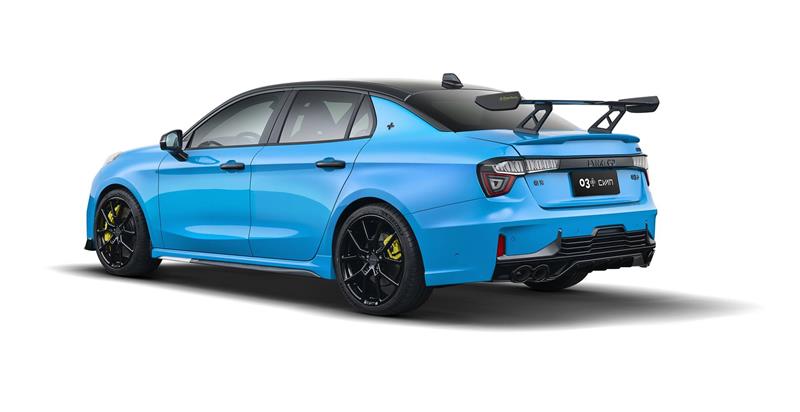 LYNK & Co 03+ Cyan Edition Concept Information