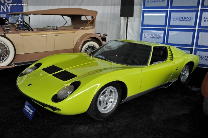 1971 Lamborghini Miura P400 vehicle information