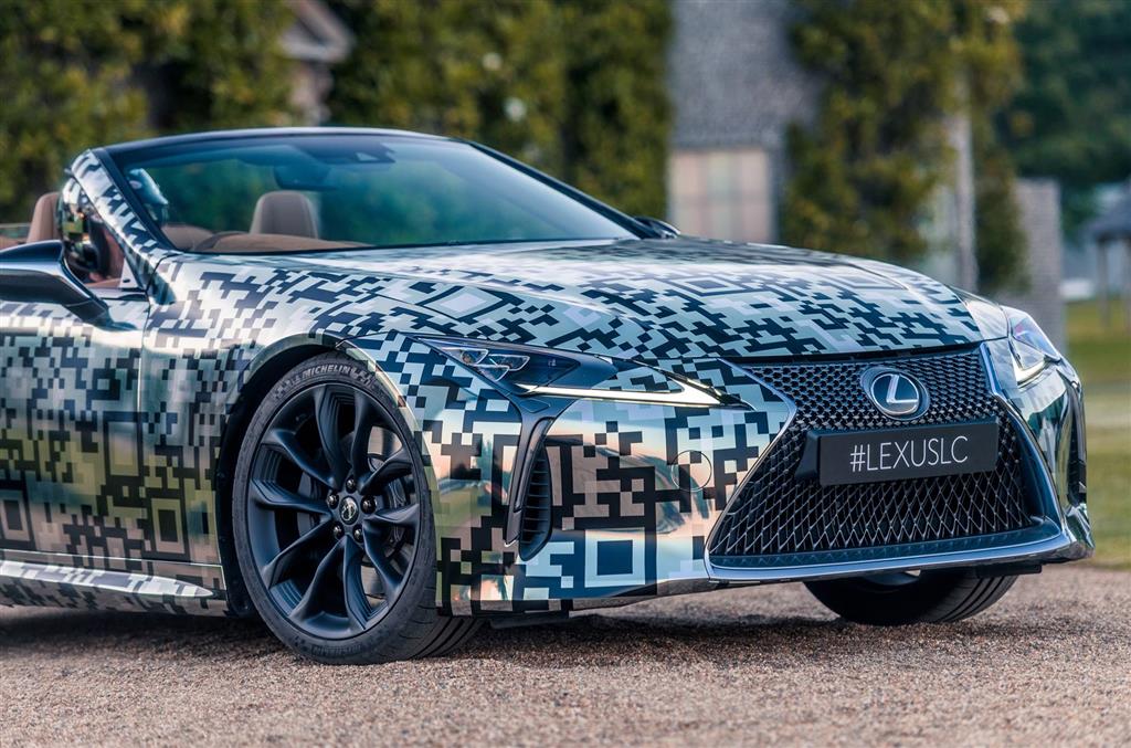 2019 Lexus LC Convertible Prototype