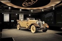1933 Lincoln Model KA.  Chassis number KA738
