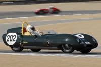1956 Lotus Eleven.  Chassis number 202