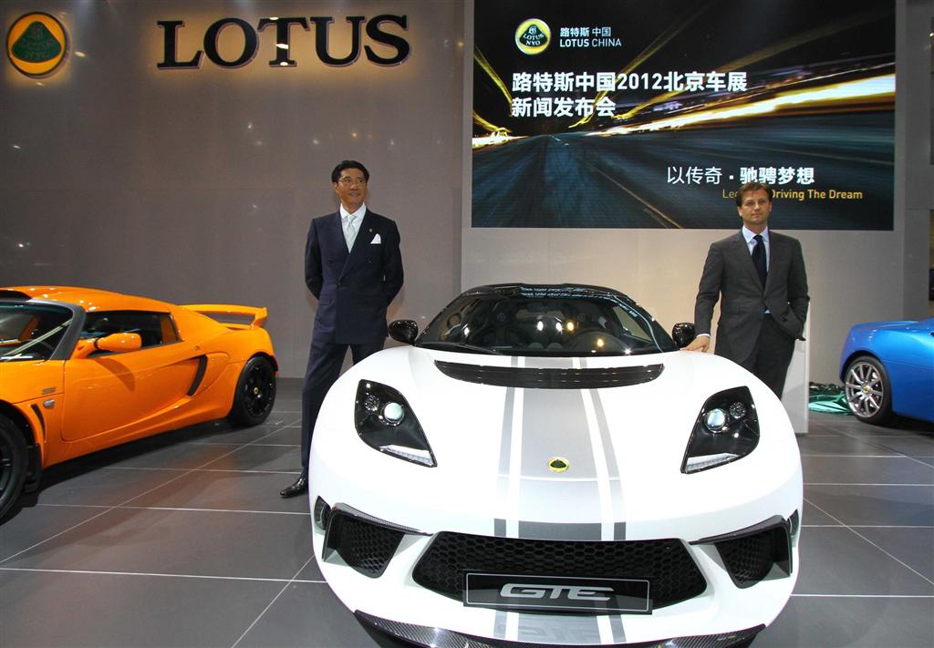 2012 Lotus Evora GTE China Edition