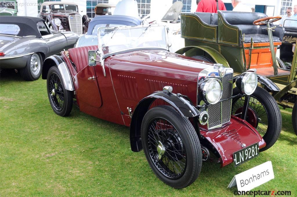 1933 MG J2 background image