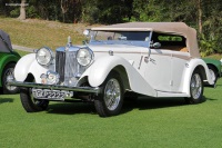 1936 MG SA.  Chassis number SA0432