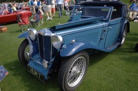 1939 MG TB Tickford.  Chassis number TB 0440