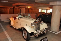 1953 MG TD.  Chassis number XPAGTD228344