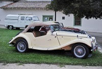 1954 MG TF.  Chassis number HDC466484
