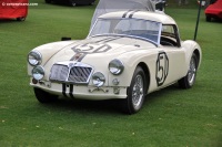 1957 MG MGA.  Chassis number 4460