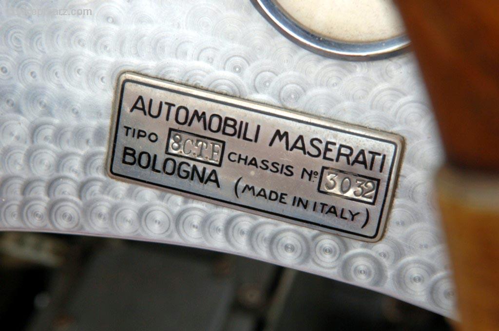1938 Maserati 8CTF