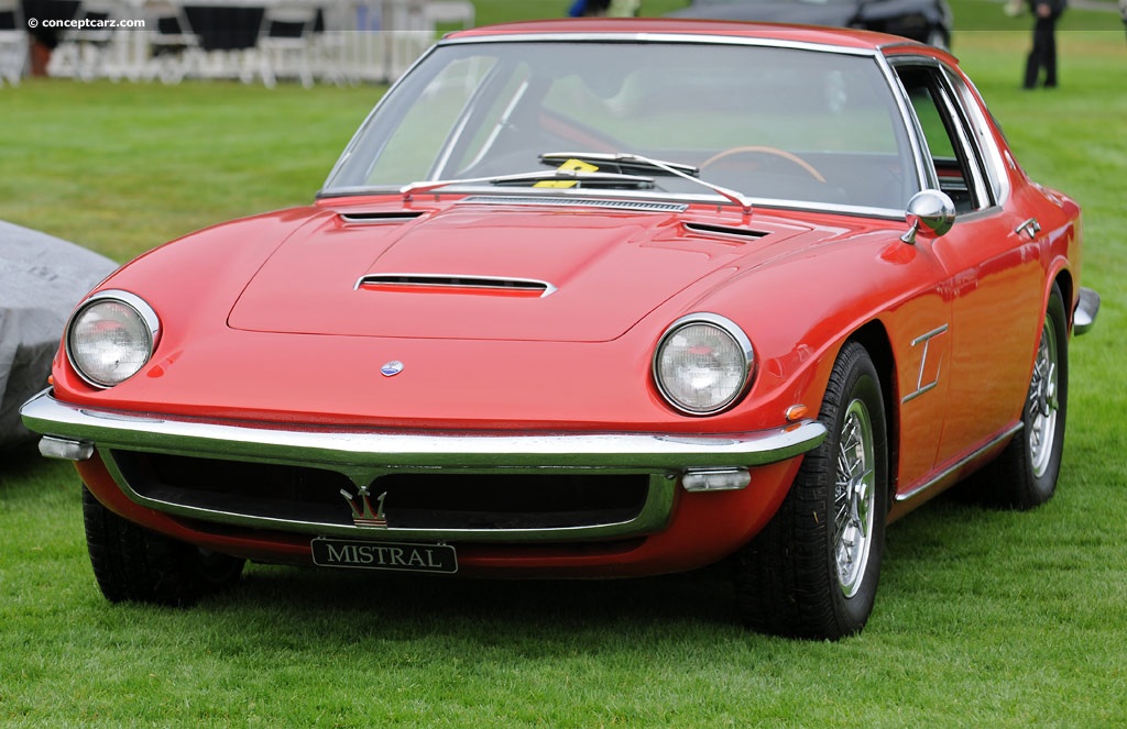 1968 Maserati Mistral at the Concorso Italiano - A Celebration of Italian Style