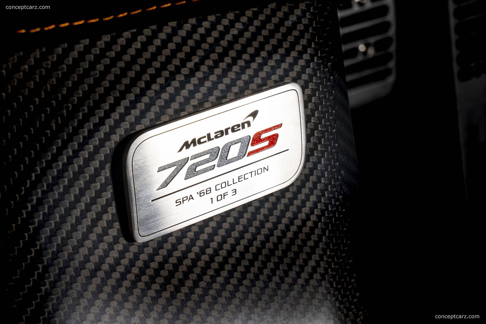 2018 McLaren 720S Spa 68 Edition