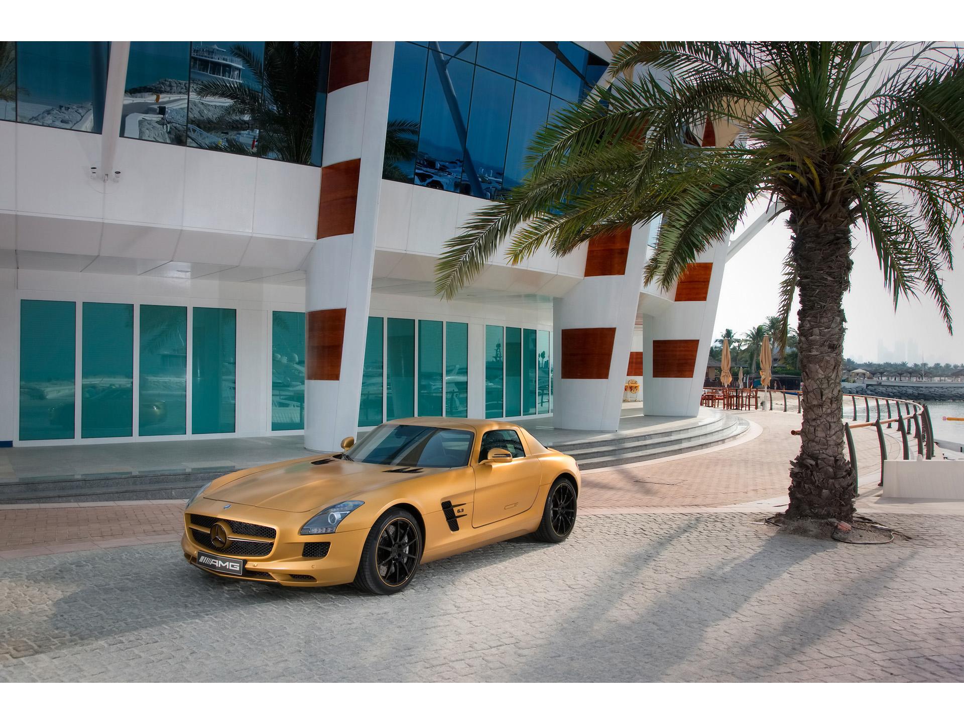 2010 Mercedes-Benz SLS AMG Desert Gold