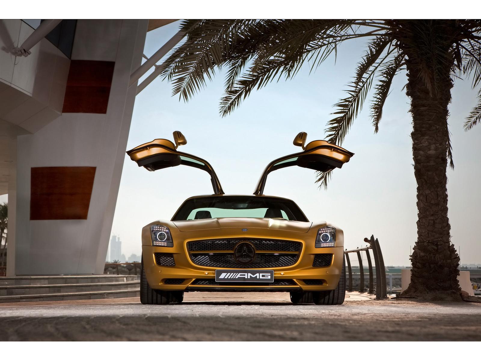 2010 Mercedes-Benz SLS AMG Desert Gold