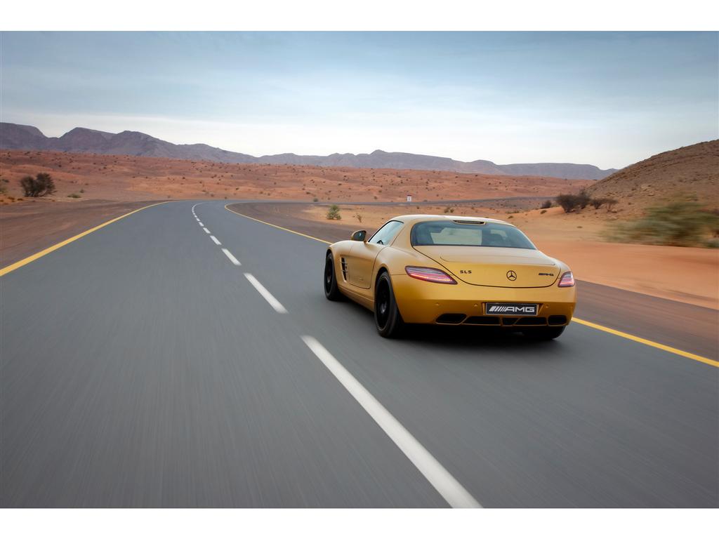 2010 Mercedes-Benz SLS AMG Desert Gold