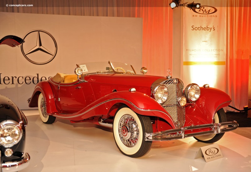 1935 Mercedes-Benz 500K vehicle information