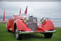1936 Mercedes-Benz 540K.  Chassis number 154080