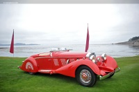 1936 Mercedes-Benz 540K.  Chassis number 154080