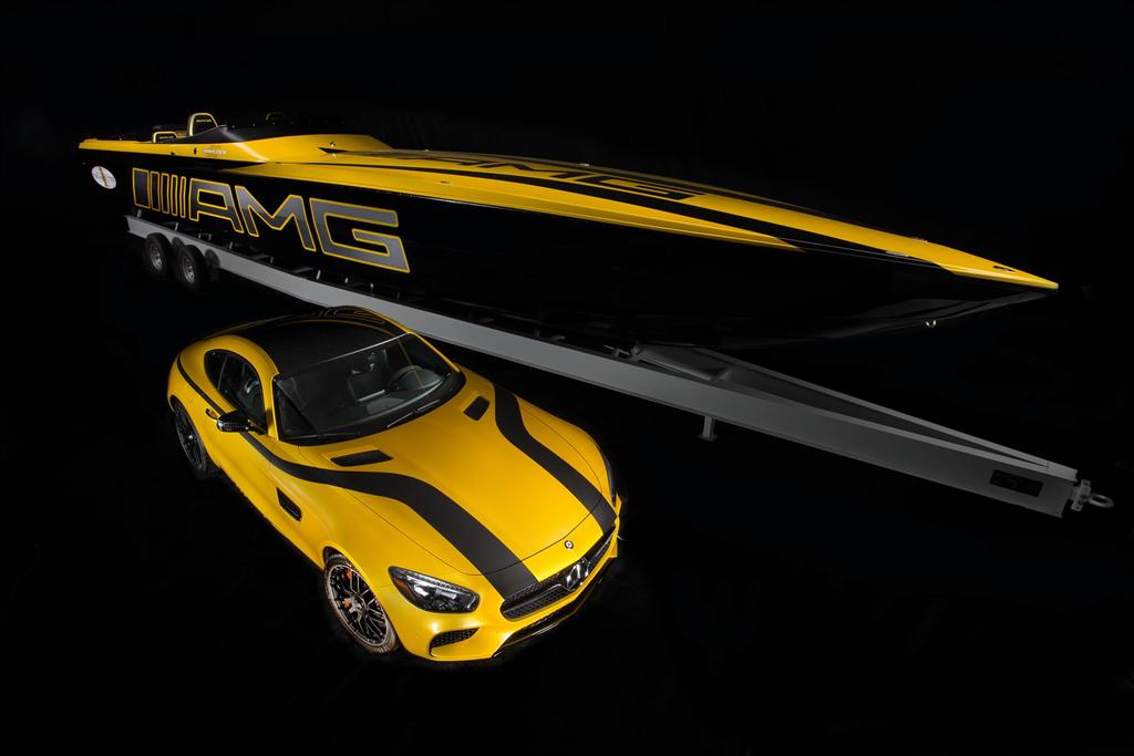 2016 Mercedes-Benz AMG GT S Cigarette Racing 50 Marauder Concept