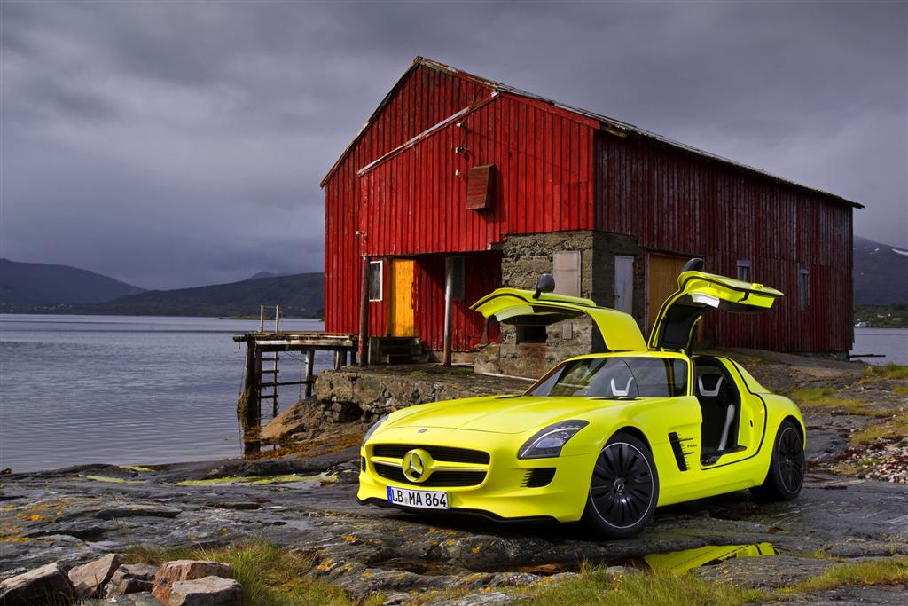 2010 Mercedes-Benz SLS AMG E-Cell Prototype