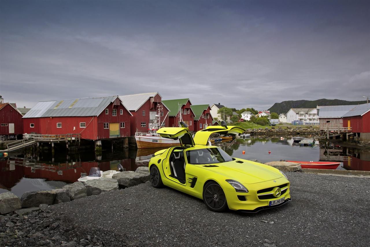 2010 Mercedes-Benz SLS AMG E-Cell Prototype